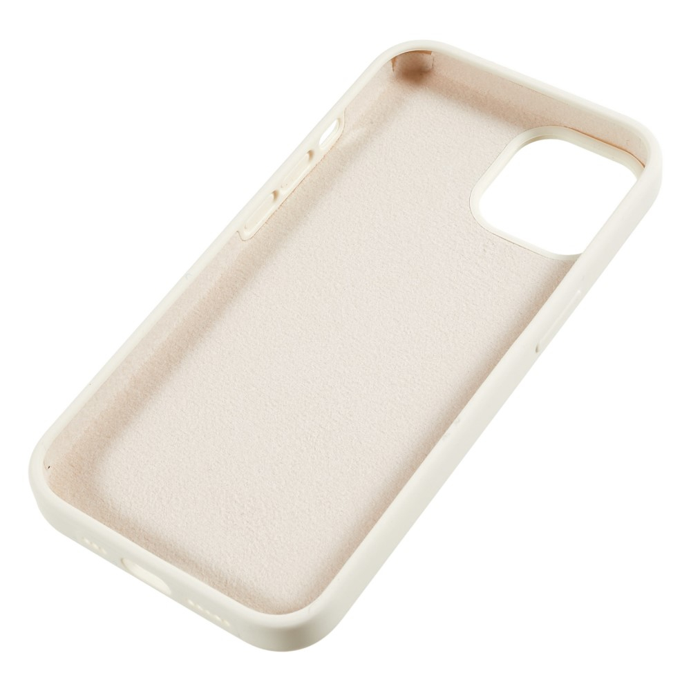 iPhone 13 Silikon Case Hülle - Weiss