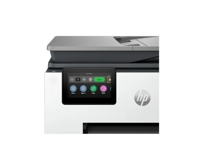 HP Officejet Pro 9130b All-in-One - Multifunktionsprinter - farve - blækprinter - Legal (216 x 356 mm) (original) - A4/Legal (medie) - op til 23 spm (kopiering) - op til 25 spm (udskriver) - 250 ark - 33.6 Kbps - USB 2.0, LAN, Wi-Fi(ac), USB vært - c
