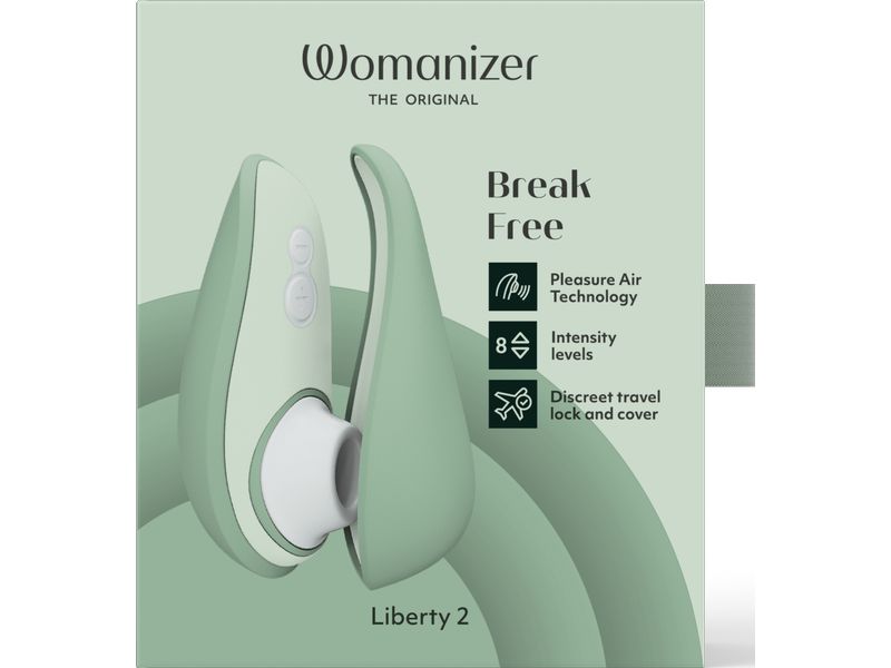 Womanizer Vibrator Womanizer Liberty 2 türkis Auflegevibrator für sinnliche Stimulationen der Klitoris