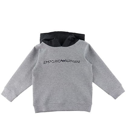 Emporio Armani H?ttetr?je - Gråmeleret m. Navy