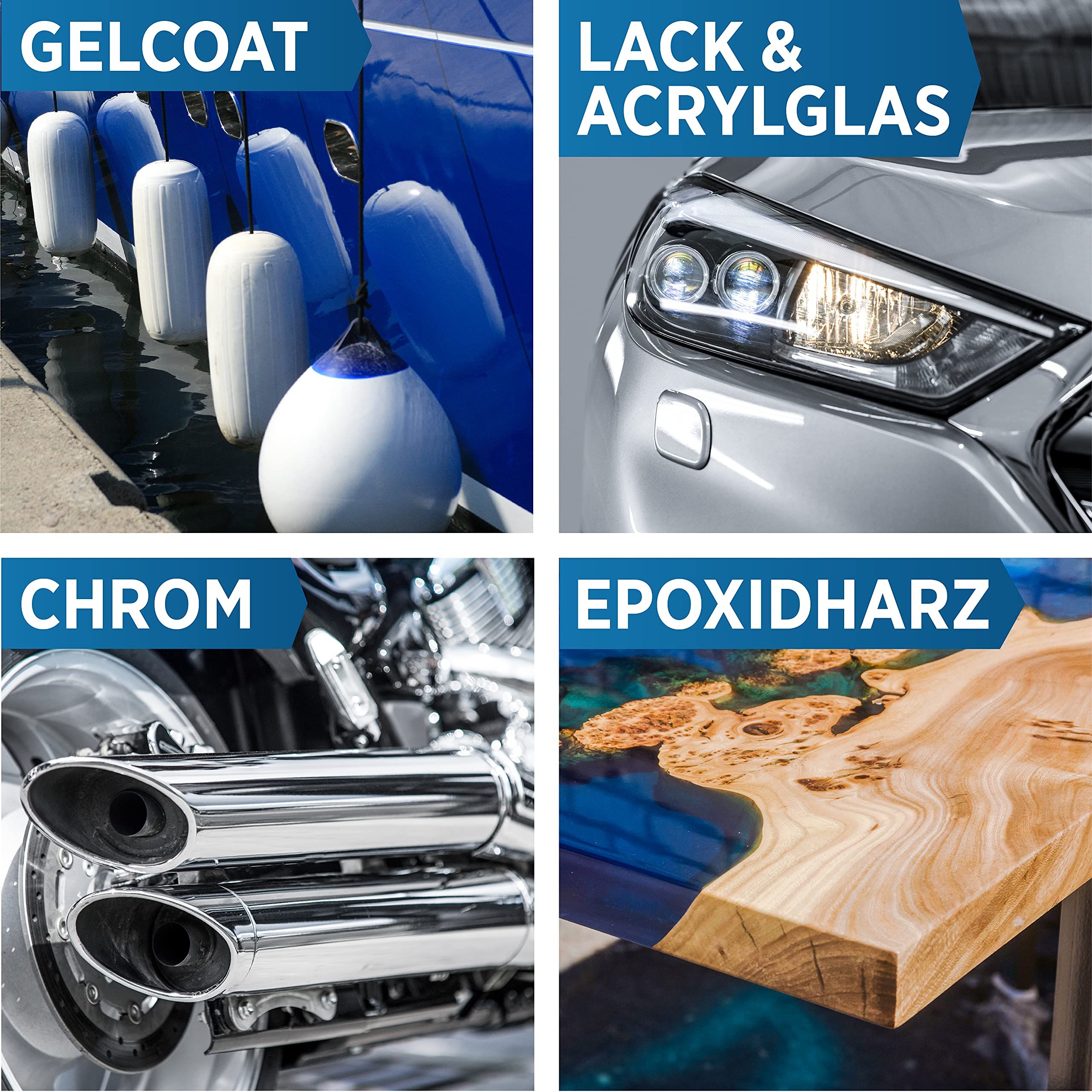 Prinox® Politur inkl. Profi Poliertuch