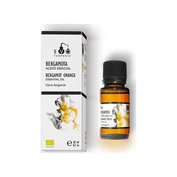 Terpenic Óleo Essencial Bergamota Frasco Conta-Gotas 10ml
