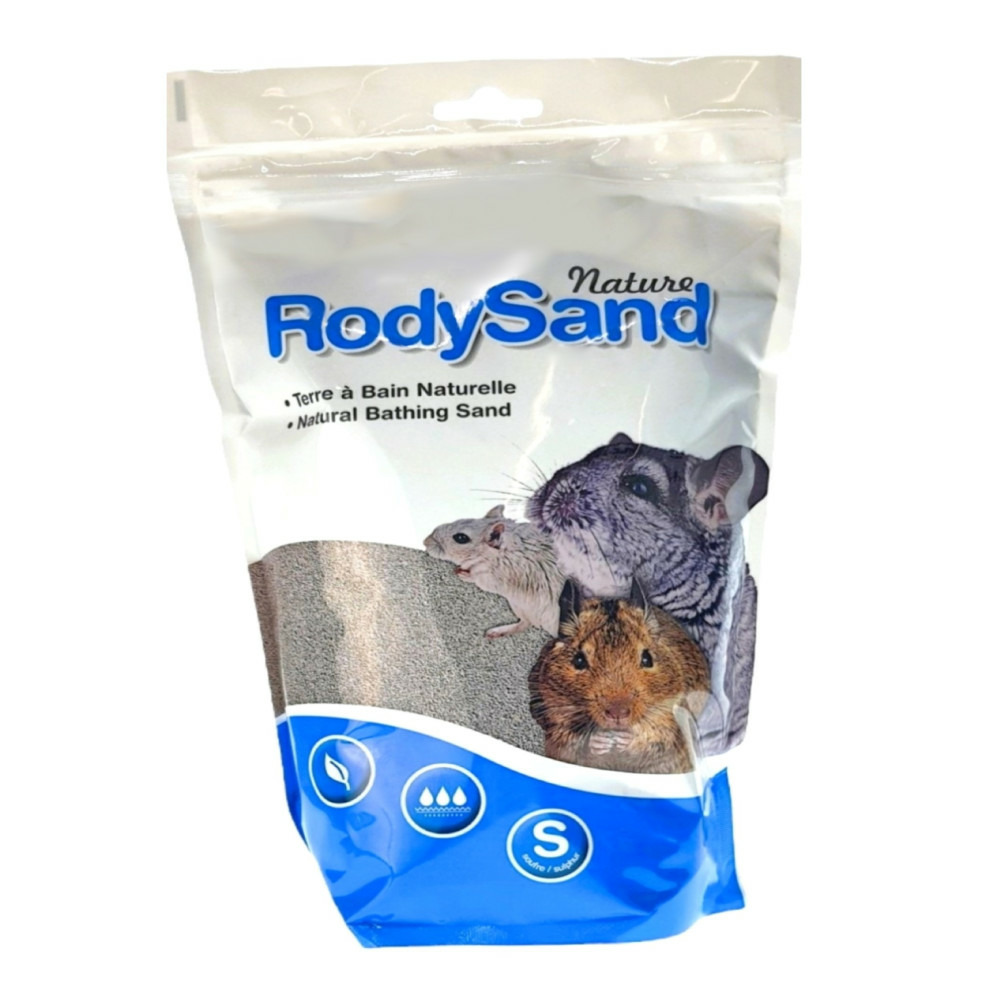 Terre de bain nature pour chinchilla 1.7 kg