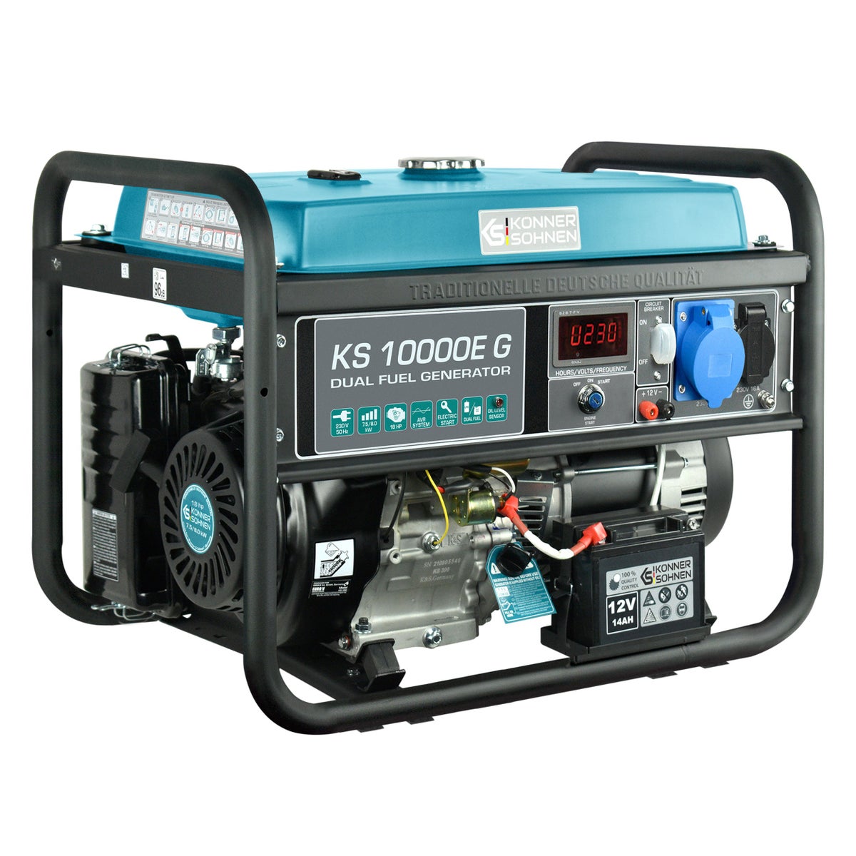 LPG/benzinegenerator KS 10000E G