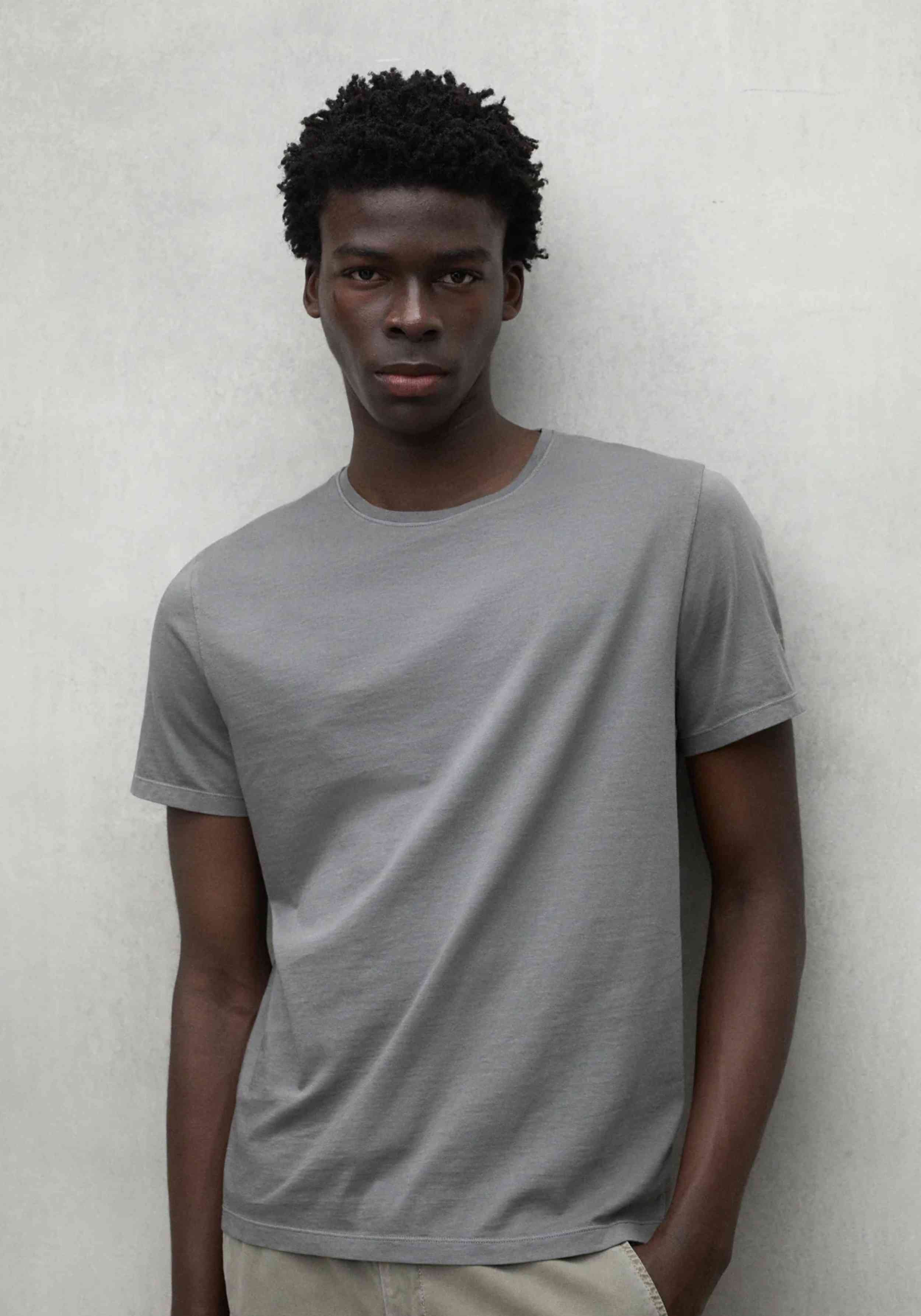 Ecoalf T-Shirt Vent Asphalt