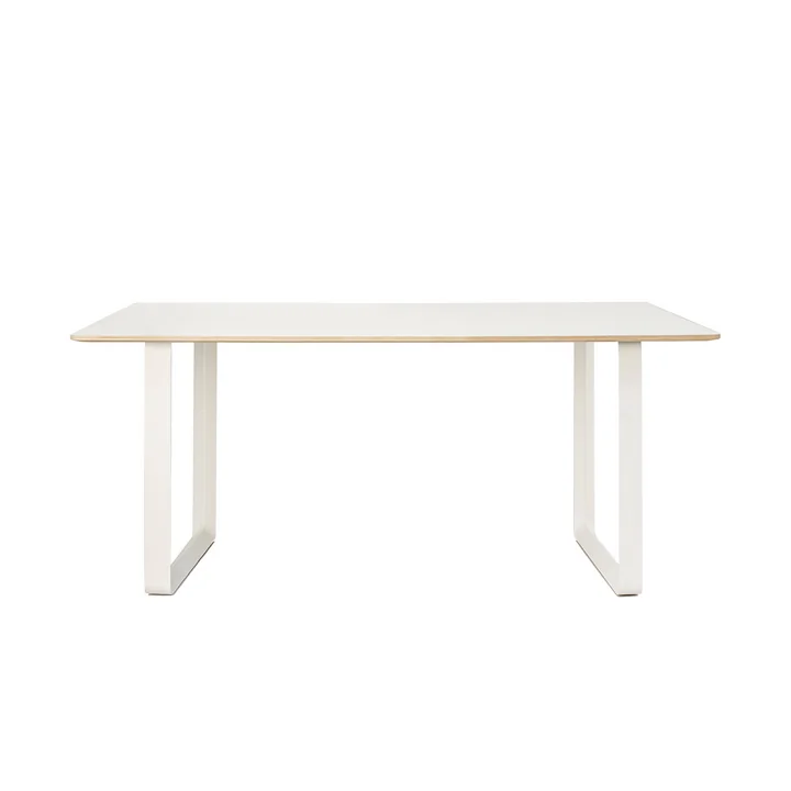 Muuto - 70/70 Esstisch, 170 x 85 cm, weiss (Laminat)