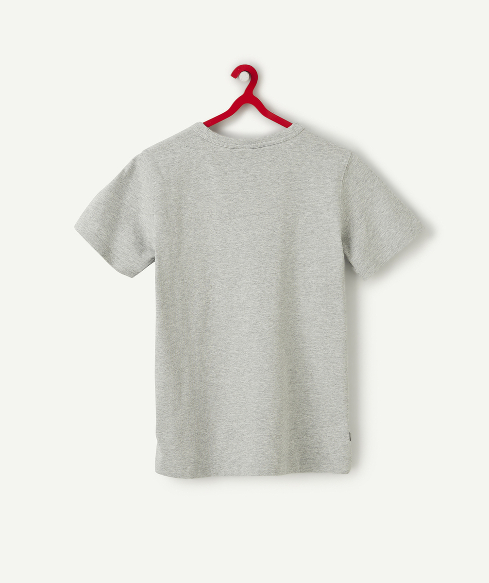 NEW BALANCET-SHIRT À MANCHES COURTES GRIS GARÇON ESSENTIALS REIMAGINED