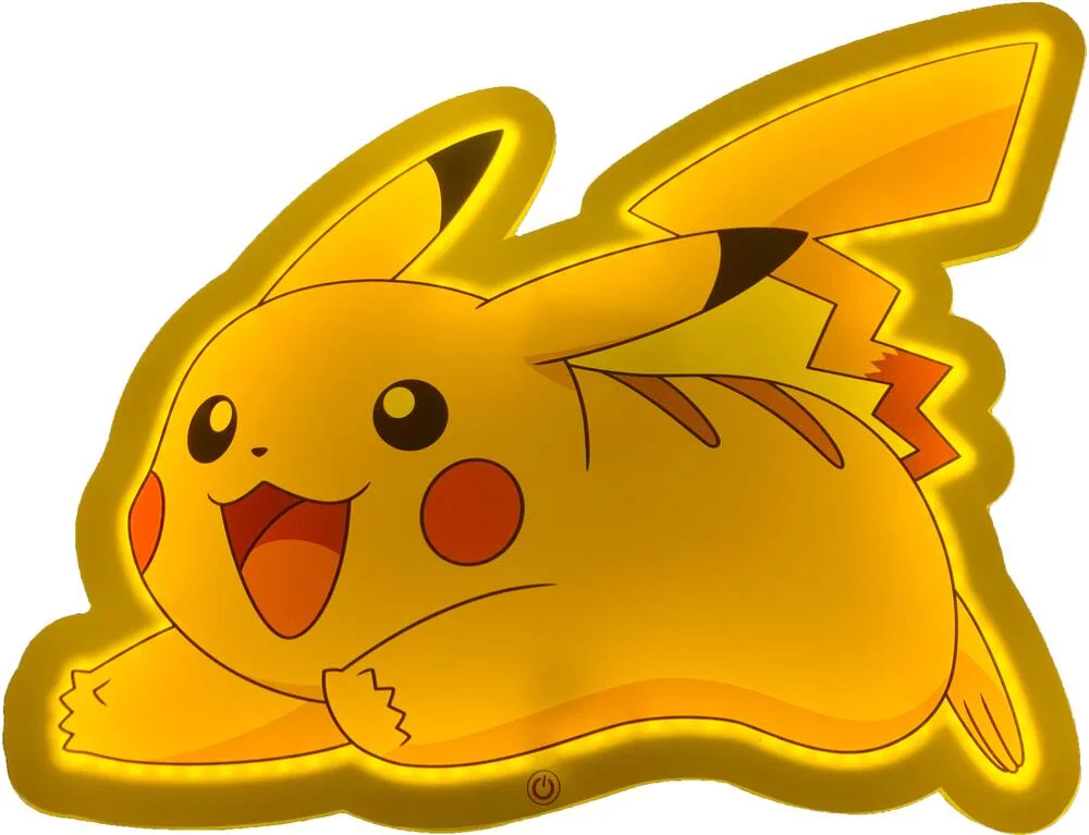 POKEMON - PIKACHU STYLE NEON LAMPE LED MURALE