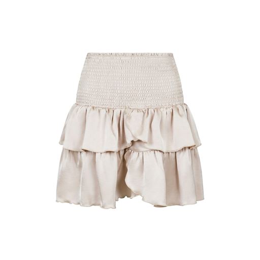 Neo Noir Carin Heavy Sateen Nederdel, Champagne, 38