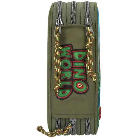 Depesche Dino World 3-Fach Federtasche LED