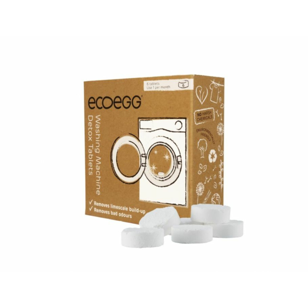 ecoegg Wasmachine Reinigingstabletten 6 stuks
