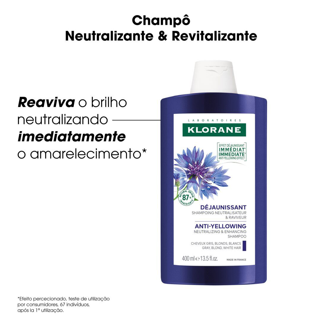 KLORANE  Champô Centáurea BIO - 400ml