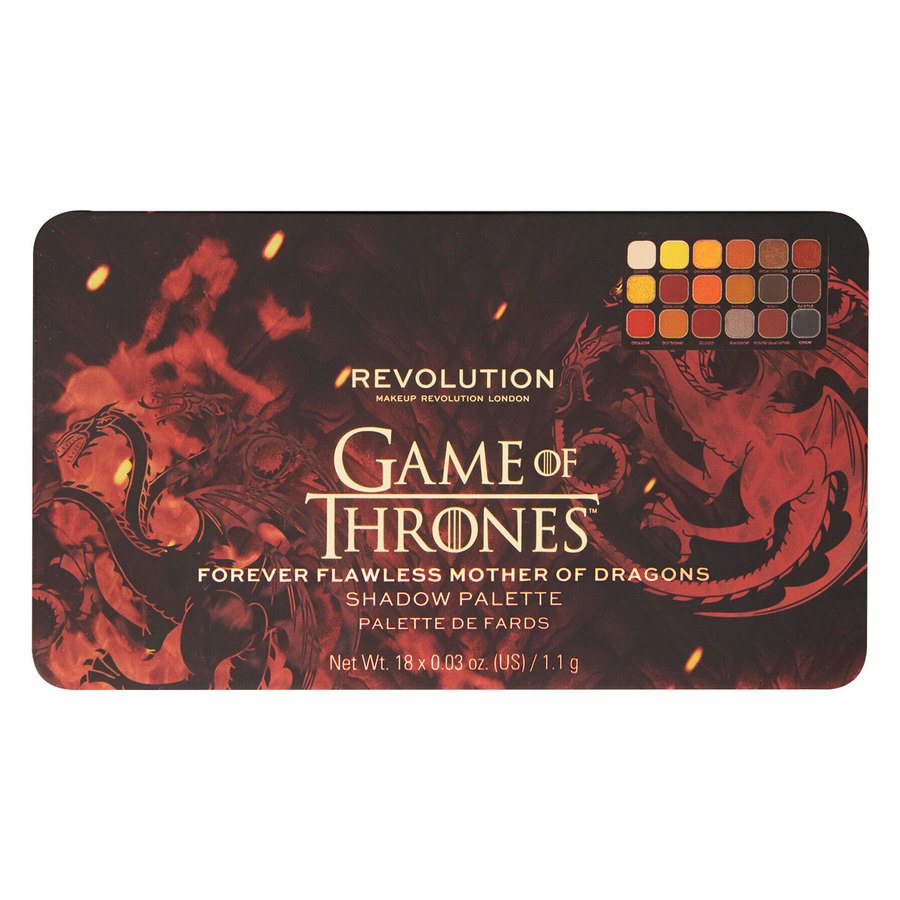 Makeup Revolution X Game of Thrones Mother Of Dragons Forever Flawless Shadow Palette 1g
