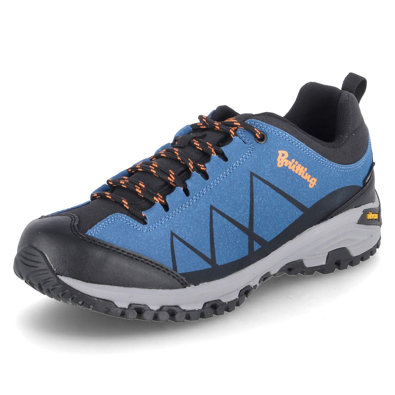 Brütting Outdoorschuhe KANSAS - petrol/schwarz/orange
