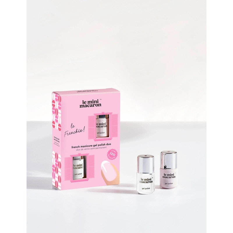 Le Mini Macaron French Manicure Kit - Le Frenchie