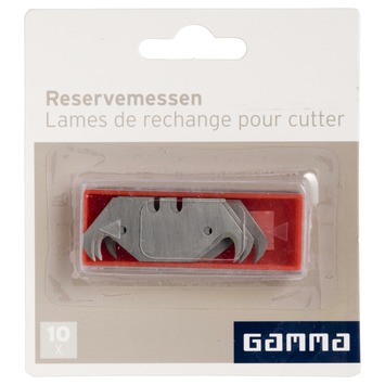 GAMMA universeel mes reservemessen haak (10 stuks)