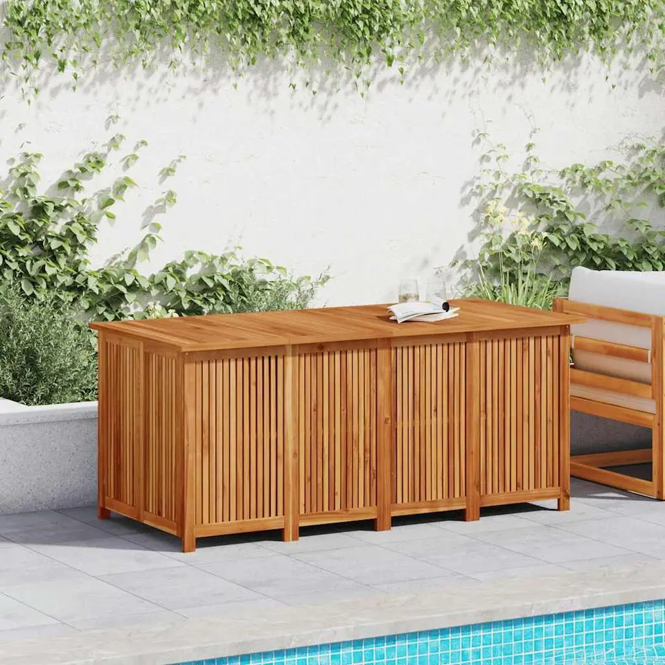 vidaXL - Tuinbox - Bruin - Hout - 200 x 80 x 75 cm