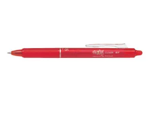 Pilot FriXion Clicker rød medium 0,7 mm - (12 stk.)