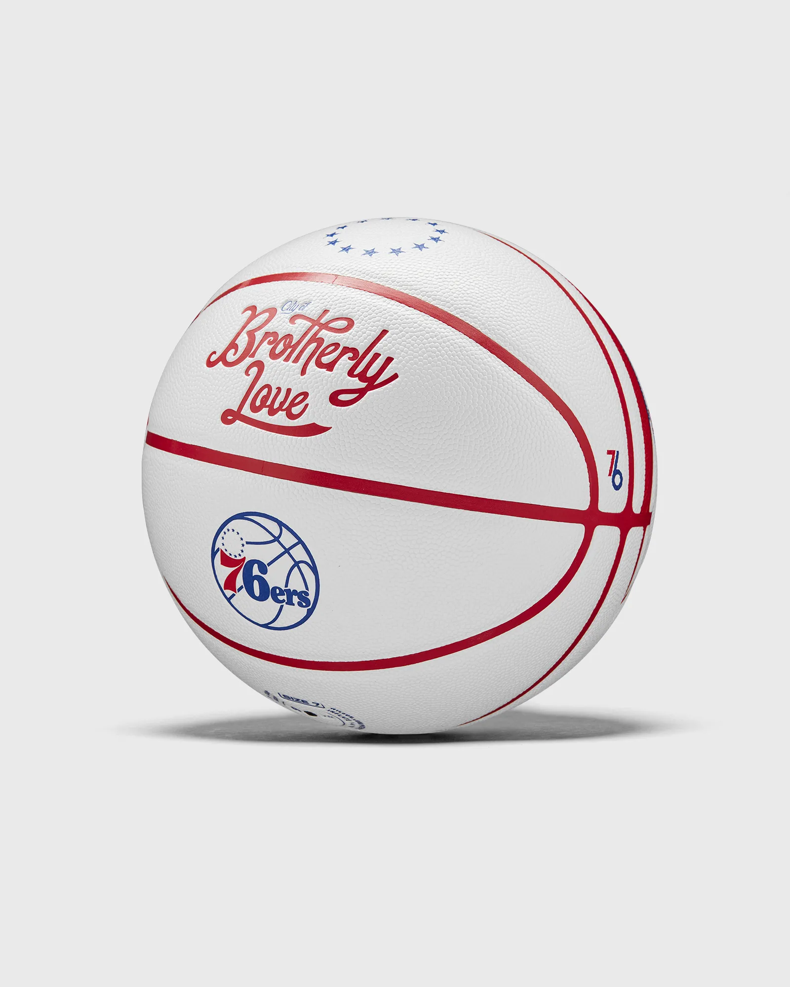WILSON NBA TEAM CITY COLLECTOR BASKETBALL PHILADELPHIA 76ERS SIZE 7