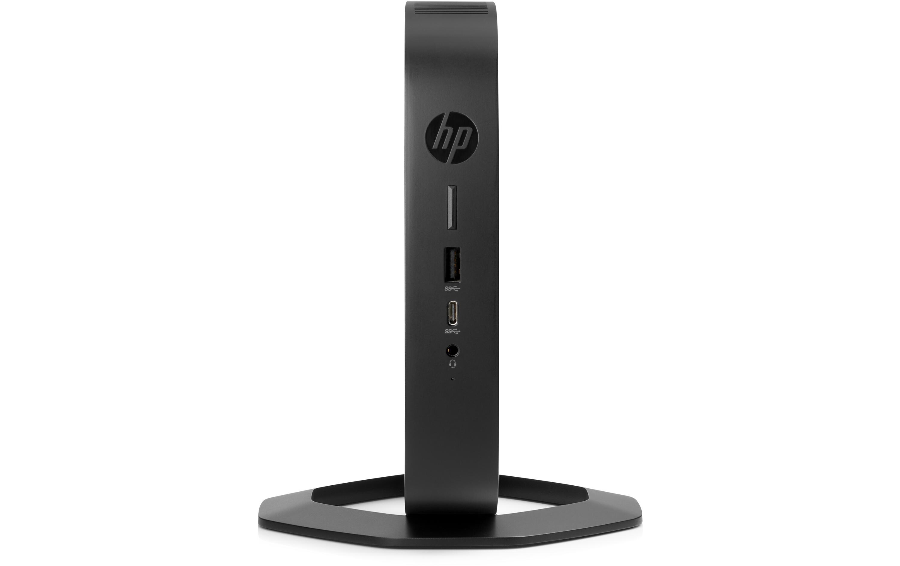 Thin Client t540 12H60EA AMD Ryzen R1505G<br>Thin-Client im winzigen USFF-Gehäuse für virtuelle Desktop-Lösungen mit vielen Sicherheitsfeatures