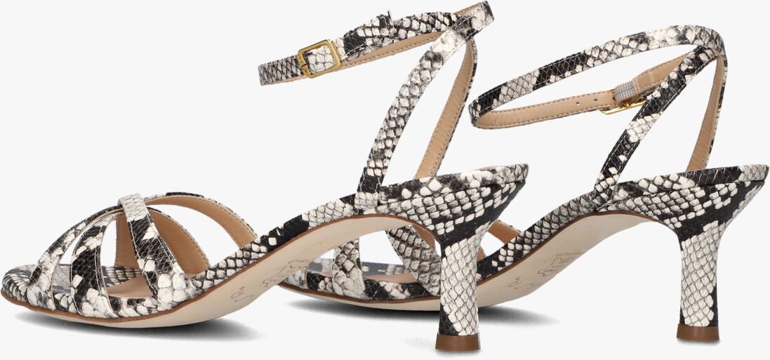 zwarte unisa sandalen met hak nombu