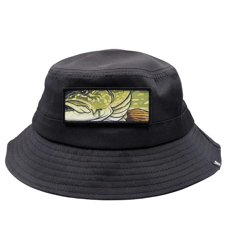 Bob Homme À Scratch Vt Fishing Upf50+ / Hydrofuge - Noir