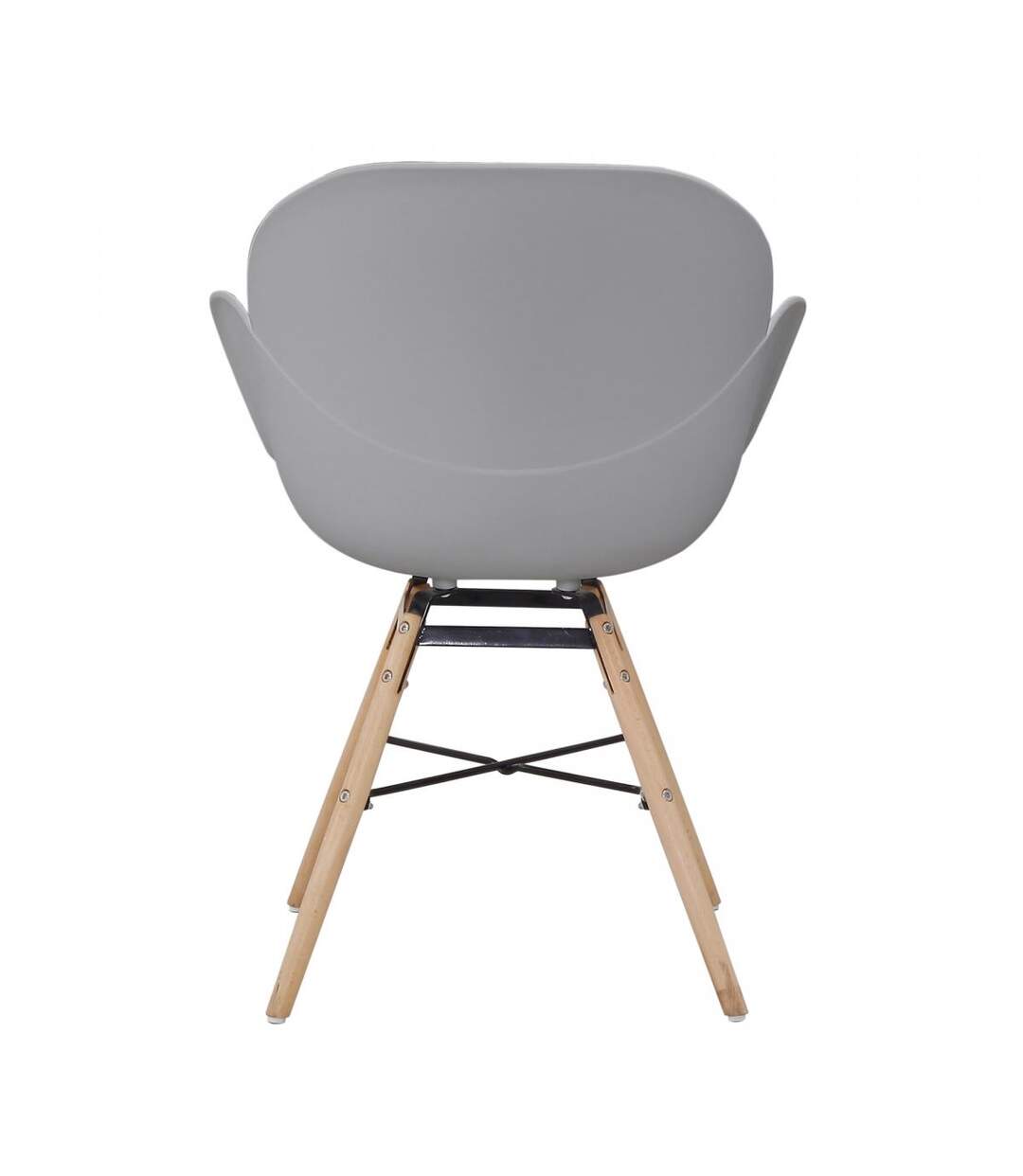Lot de 2 fauteuils ADA en polypropylène doux et soyeux fait main