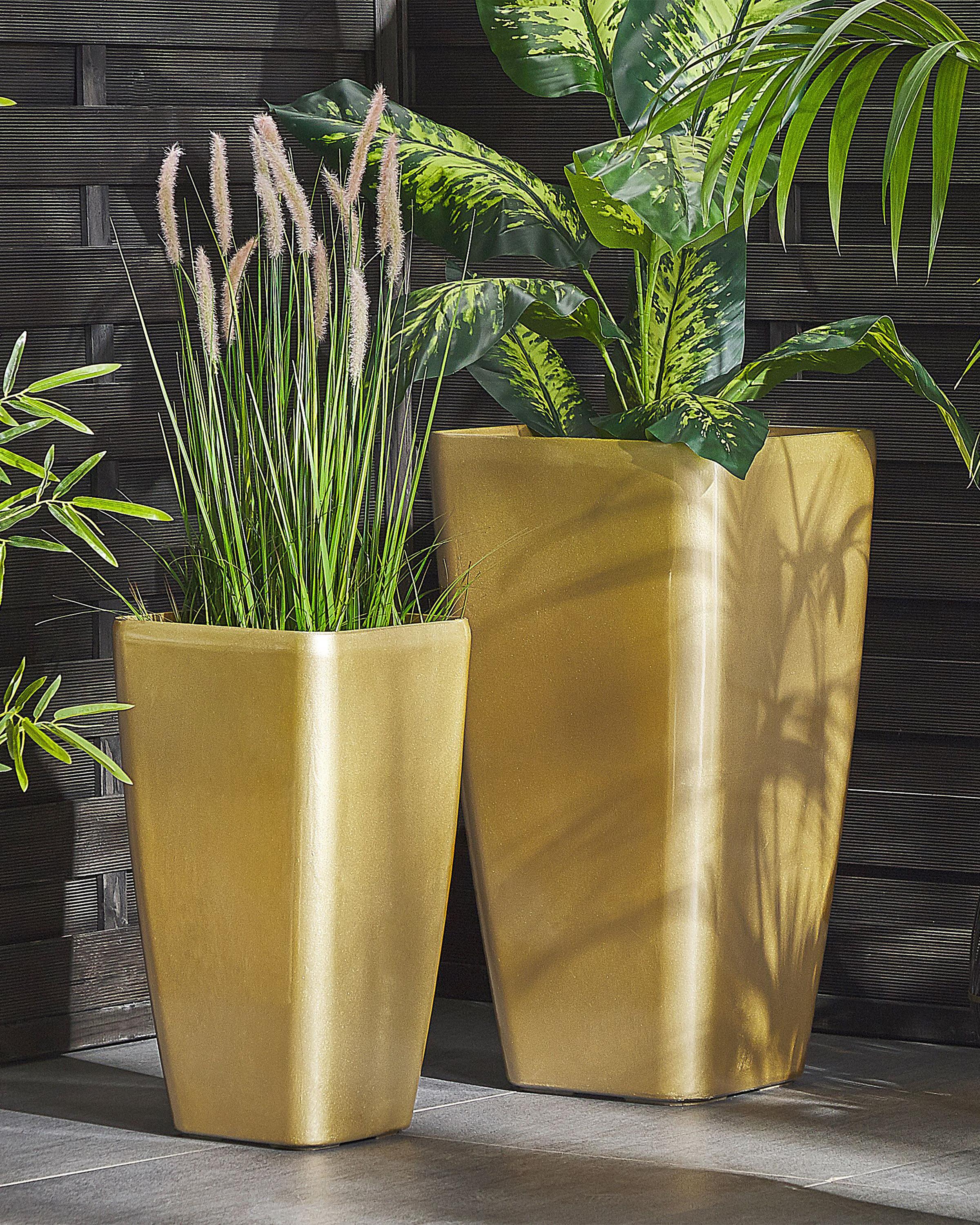 Bloempot MODI 40 cm Goud
