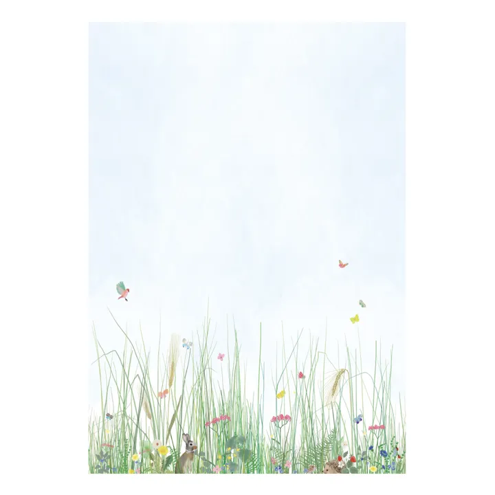 MIMI'lou Papier peint Panorama Mon Jardin