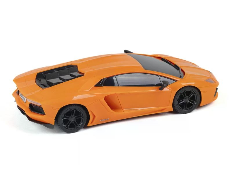 TEC-TOY Auto Lamborghini Aventador LP 700-4 mit Licht, Oran Ferngesteuerter Sportwagen mit Licht für Kinder ab 6 Jahren