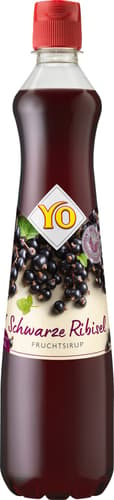 YO schwarze Ribisel Fruchtsirup