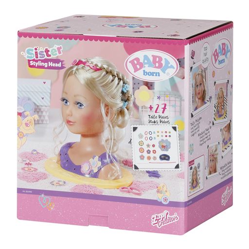 Baby Born Søster Stylinghoved