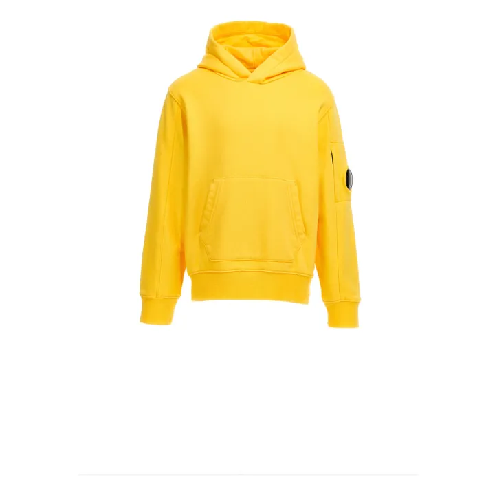 C.P. Company Sweat Capuche Logo | Jaune