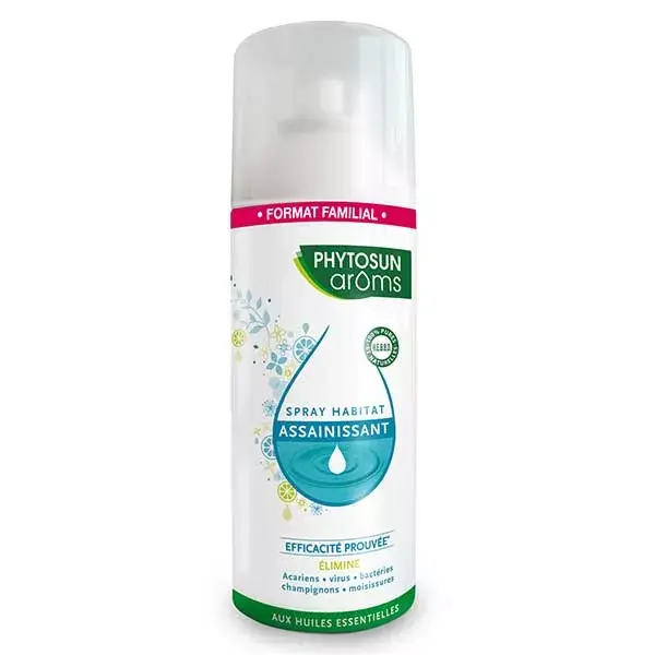Spray desinfetante Phytosun Arôms, desinfeta e purifica, 400ml