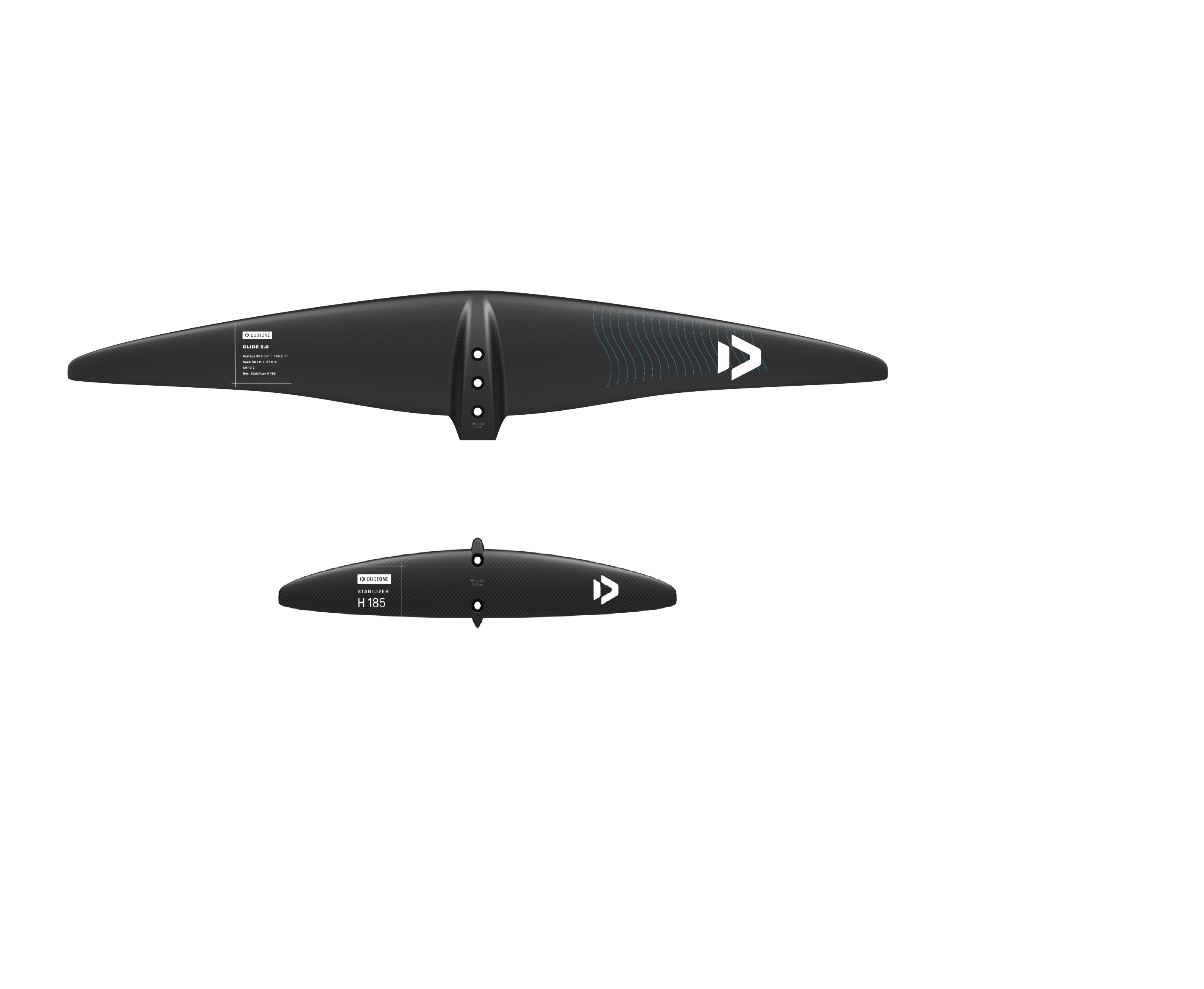DUOTONE Wing Set Aero Glide SLS 2.0 750 / H165