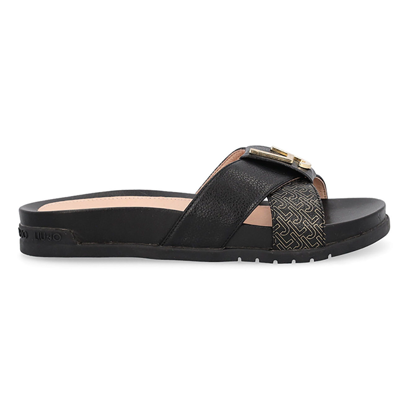 Liu-Jo Mules en Cuir Clara noires