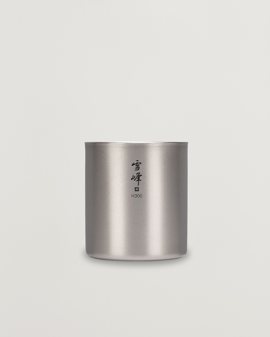 Snow Peak Double Wall Stacking Mug 300 Titanium