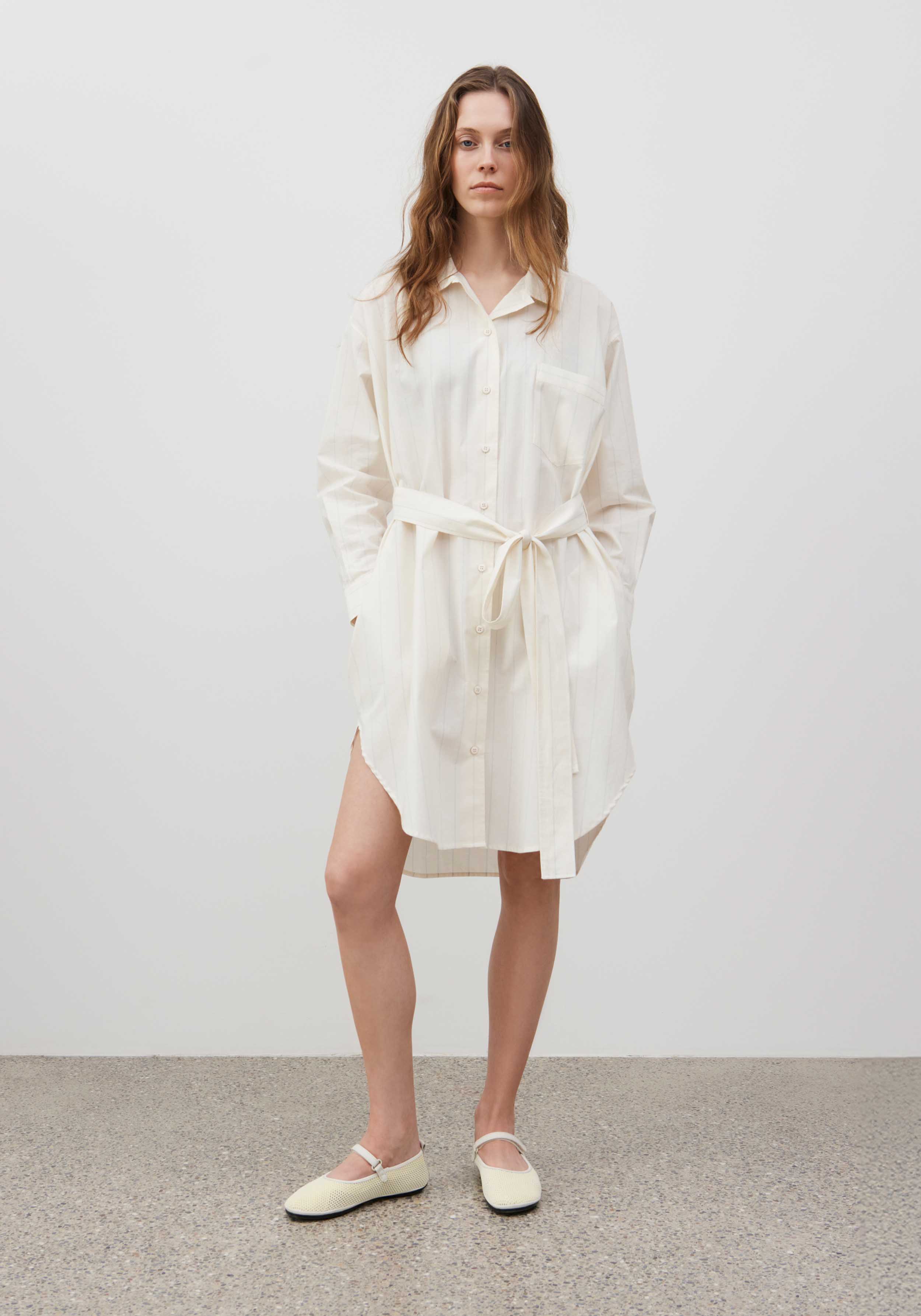 Lavie Hemdkleid Ono Striped Undyed/Sky