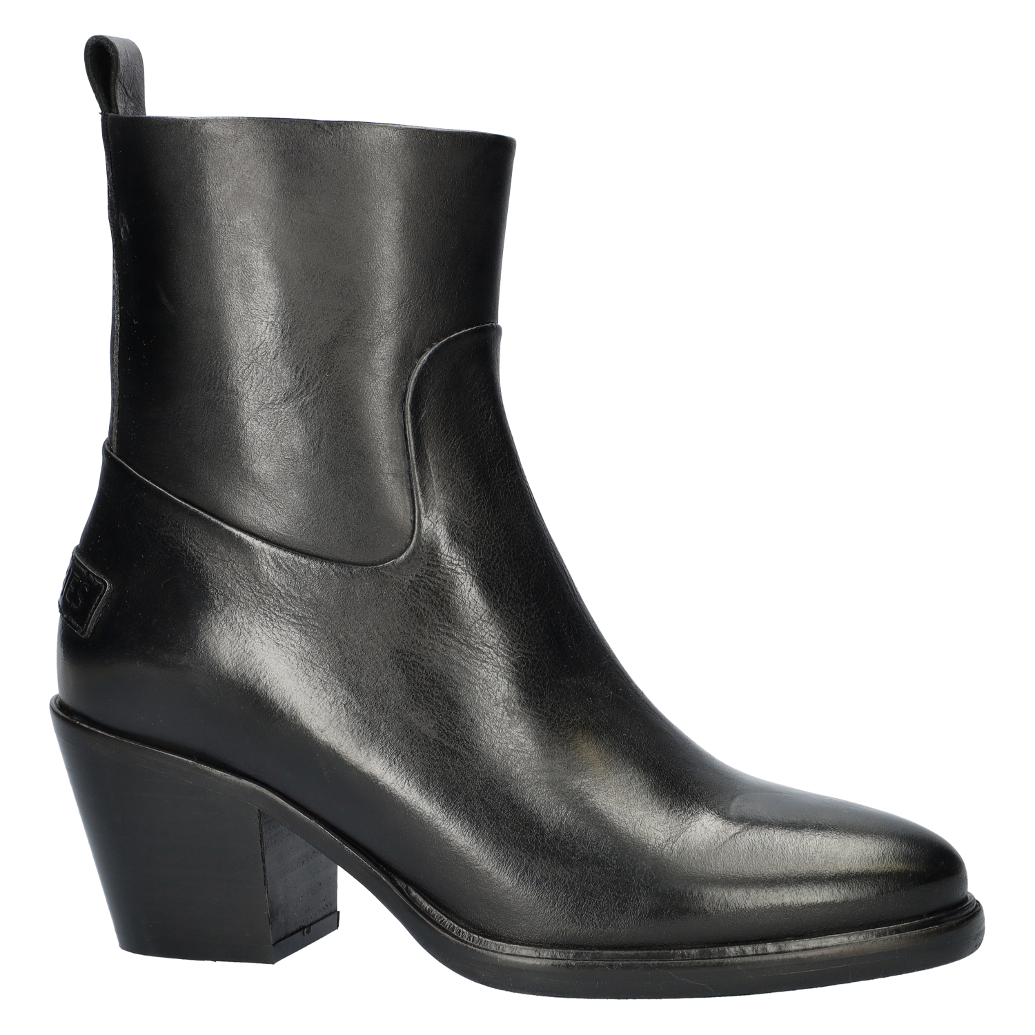 Shabbies Amsterdam Julie dames enkelboot Shabbies Amsterdam Zwart