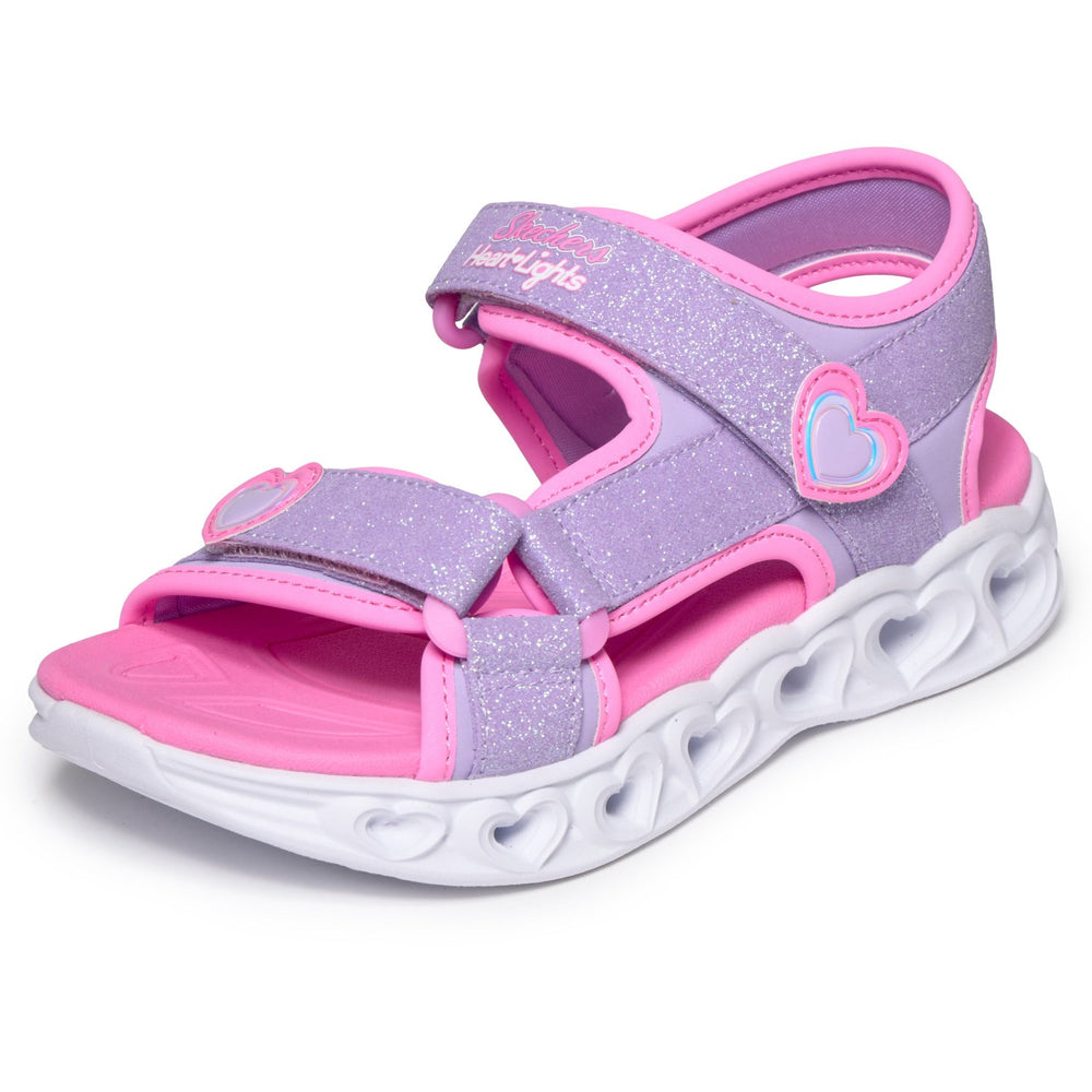 Køb Skechers Purple Heart Lights Sandaler