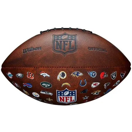 Wilson NFL Off Throwback 32 Team Logo,N/A White