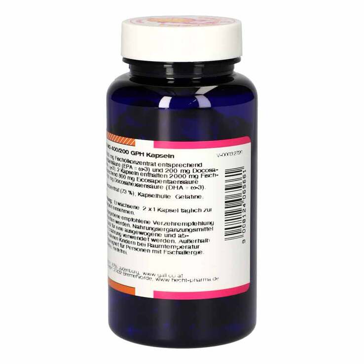 Omega 3 1000 mg 400 / 200 GPH Kapseln, 60 St