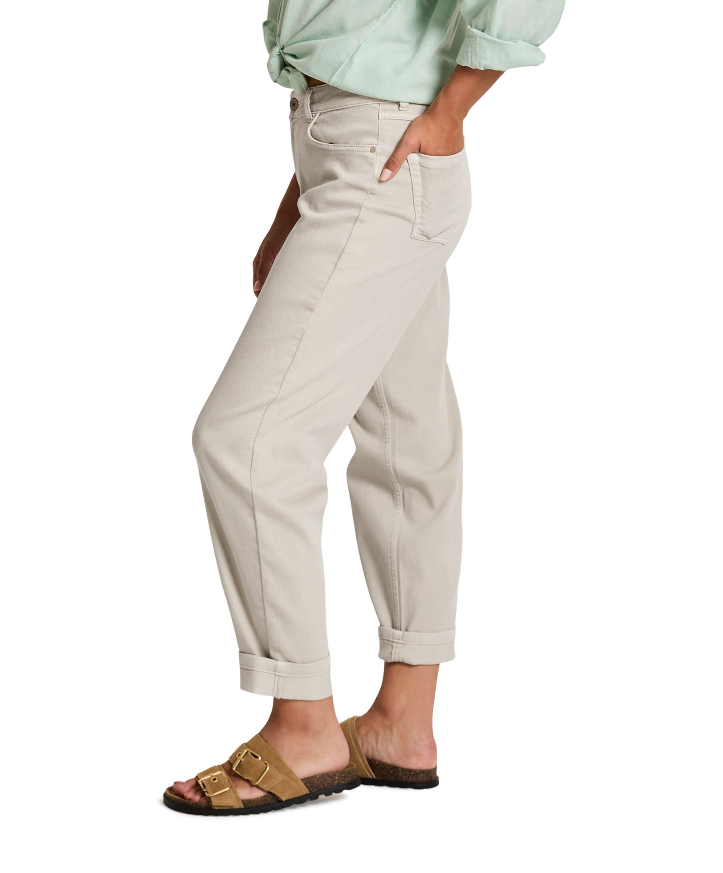 Para Mi Carice (Carrot) - Moraira Vintage - dames broek beige