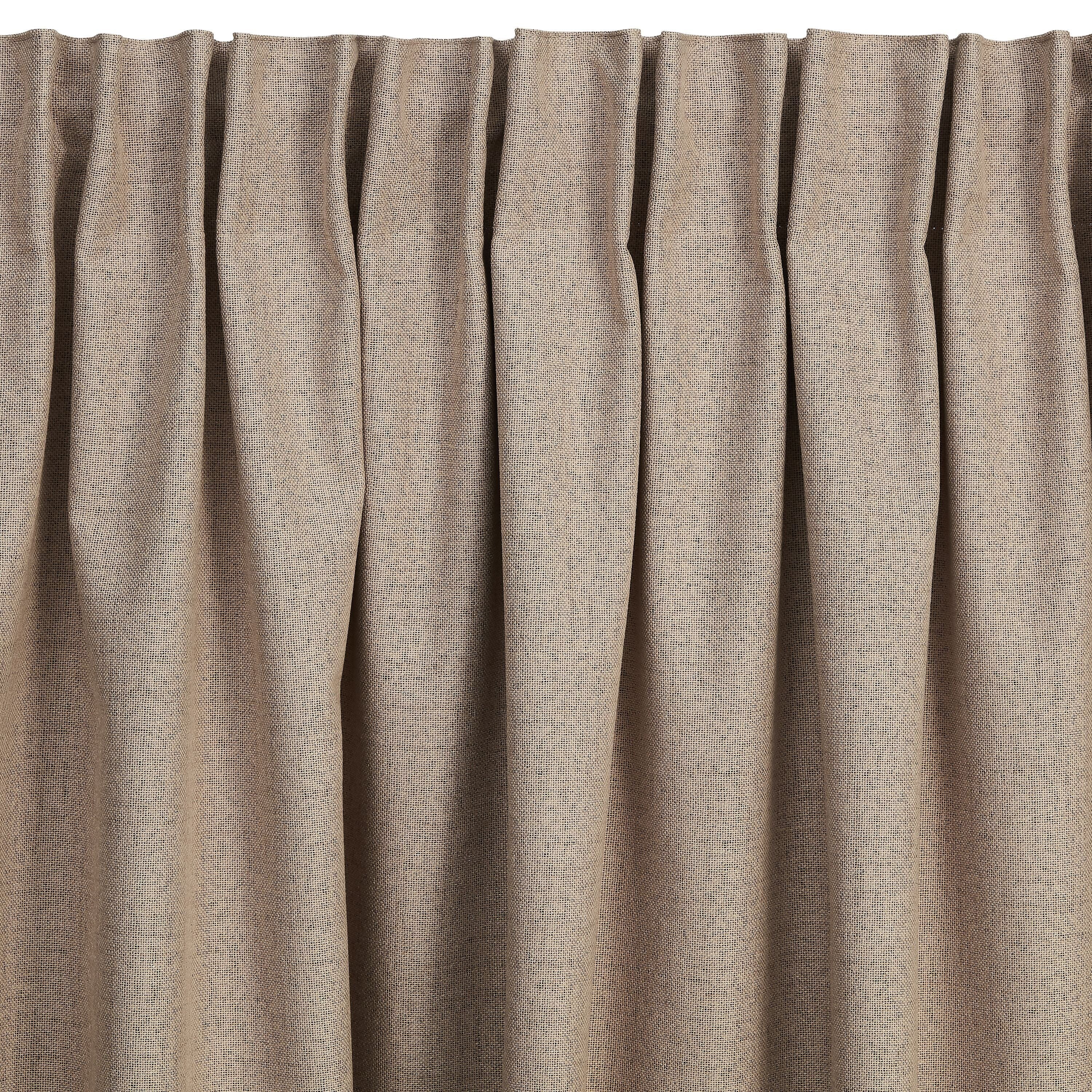 VASCO Fertigvorhang lichtdicht - Beige / B: 150.0 cm x H: 270.0 cm