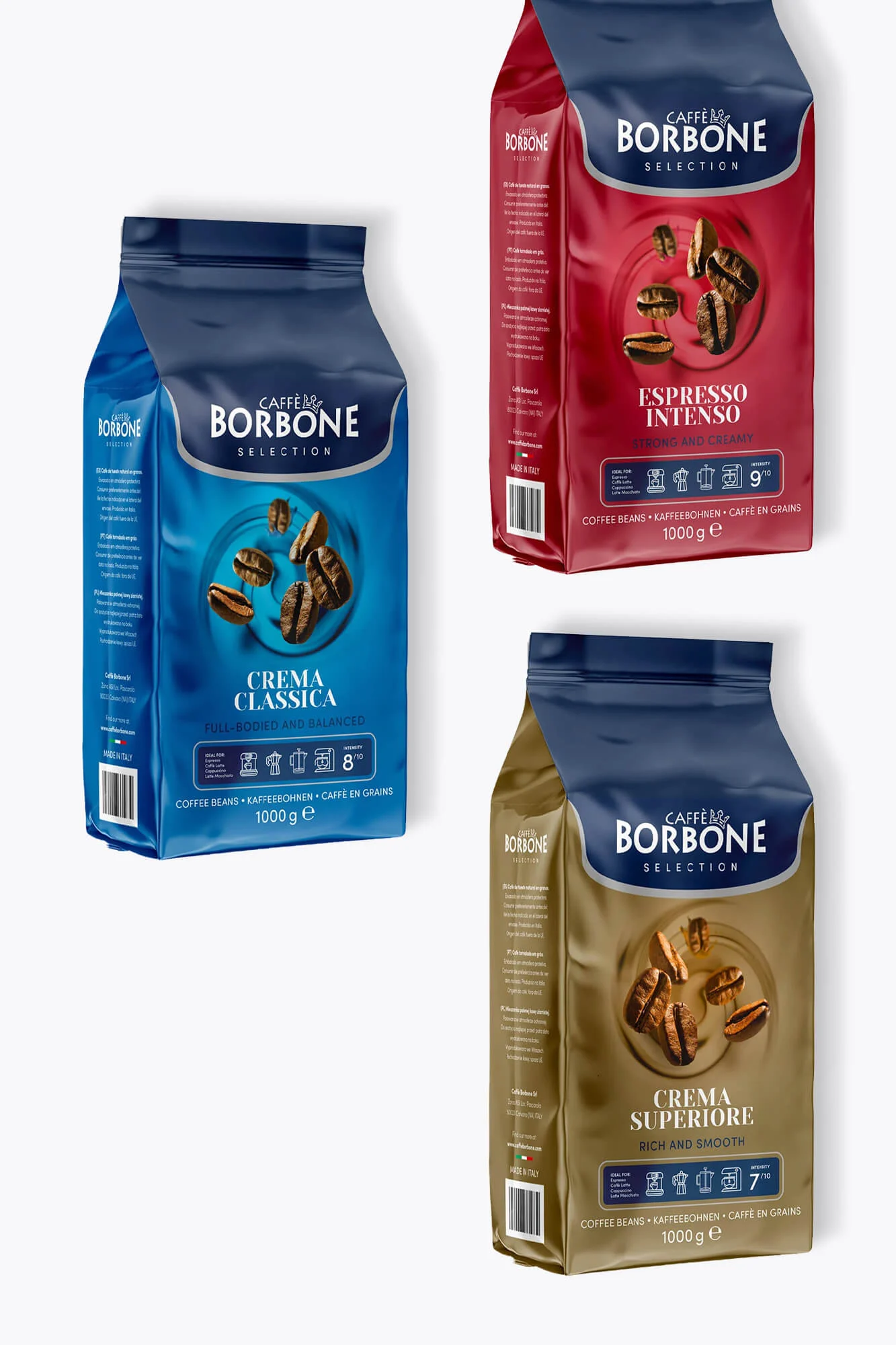 Caffè Borbone Selection Probierpaket 3kg