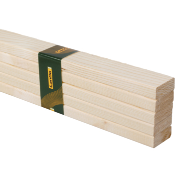 Lattenwand Decowall vuren, lengte 260 cm, 5 stuks