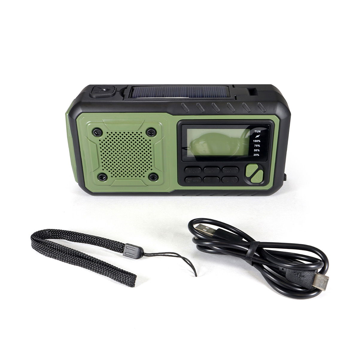 Origin Outdoors Crank Radio Multi - nødradio med håndsving