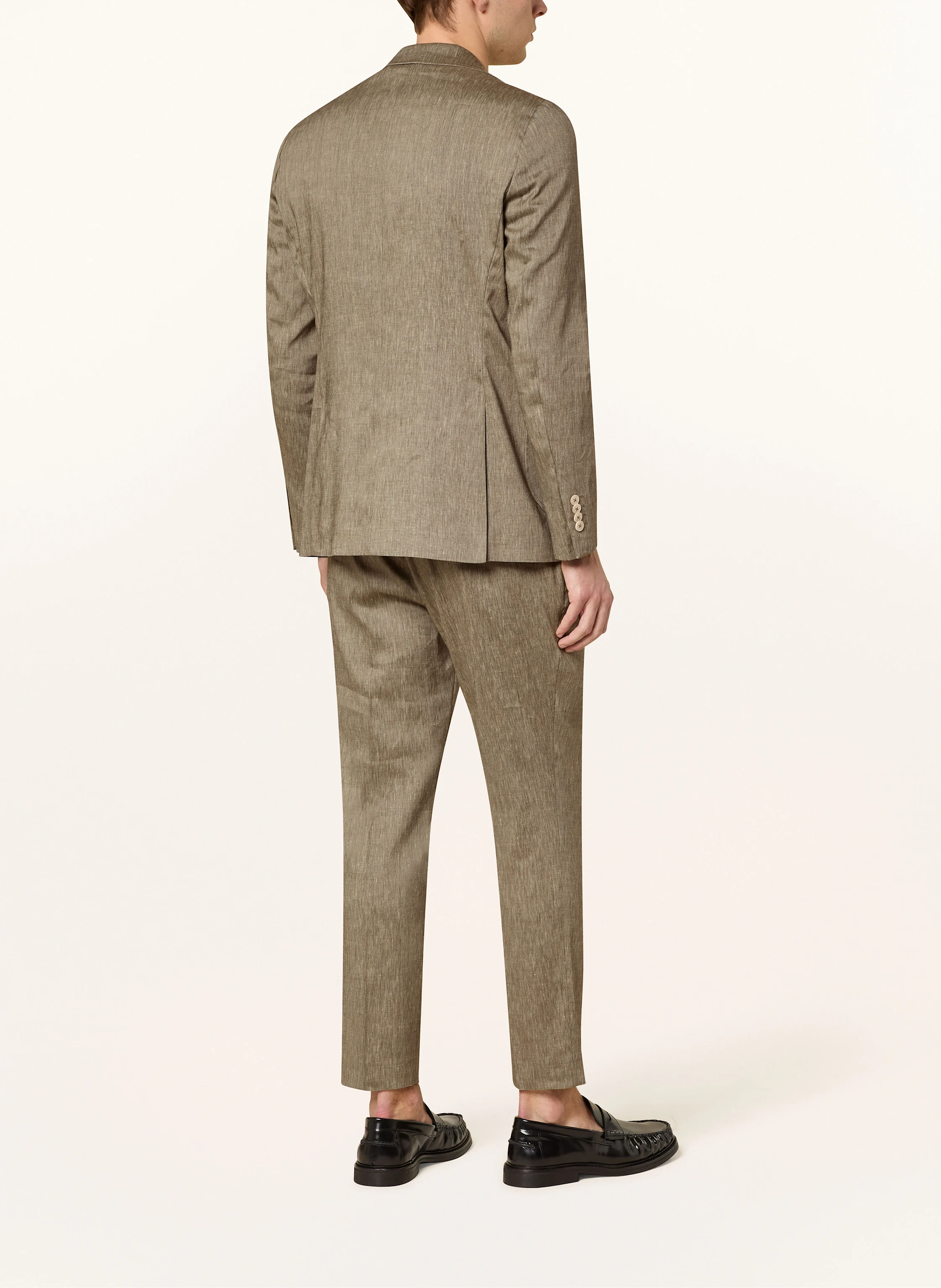 PAUL Anzugsakko Extra Slim Fit mit Leinen