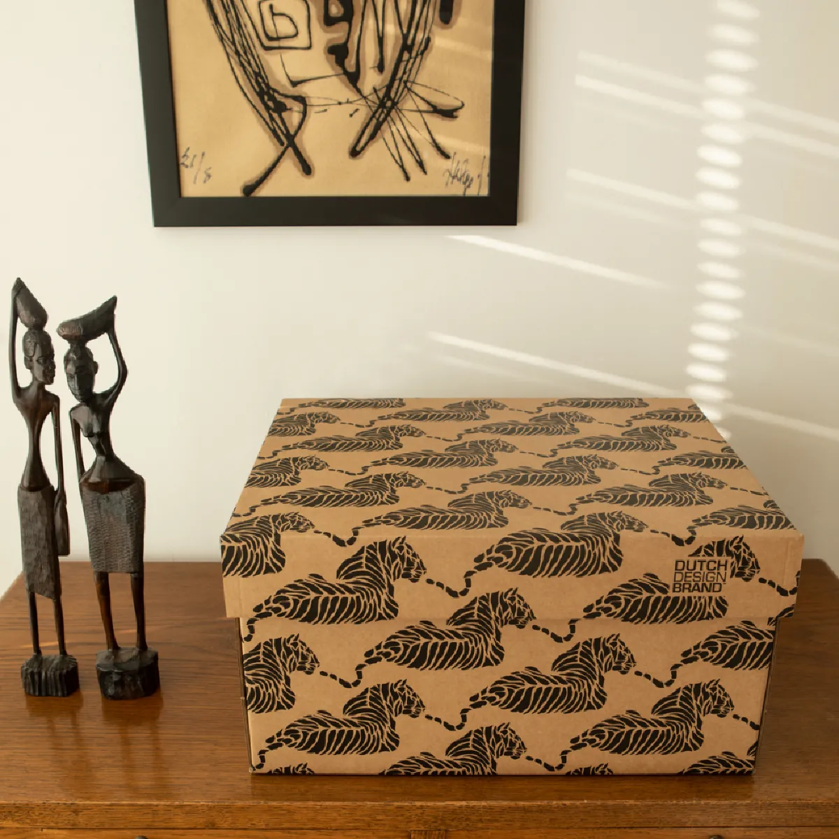 Dutch Design Brand DUTCH DESIGN Boite de Rangement Tiger 39.5x32x21cm