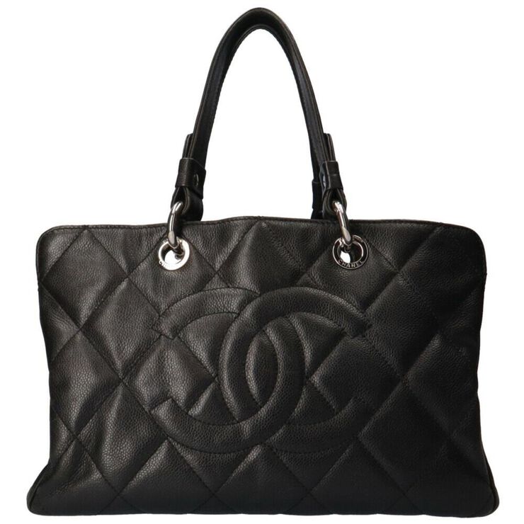 Chanel Vintage Chanel Tote Black